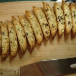 Finished Cranberry Pistachio Biscotti