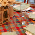 July table setting