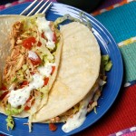 tex mex chicken tacos