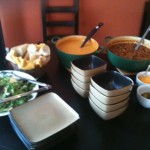 lunch soup and salad buffet